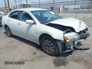 ✅ 2009 Mitsubishi Galant ES • VIN: 4A3AB36F29E005340 • Lot: 42735438. Listed on IAAI with 181,594 mi. Free auction sales archive from the USA and detailed vehicle history report at DreamBid. Image 1.