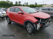 ✅ 2014 Kia Sportage EX • VIN: KNDPCCAC2E7603076 • Lot: 59896755. Listed on Copart with Not provided. Free auction sales archive from the USA and detailed vehicle history report at DreamBid. Image 4.