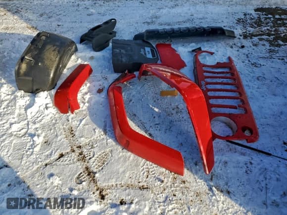 ✅ 2017 Jeep Wrangler Unlimited Sahara • VIN: 1C4BJWEG3HL750873 • Lot: 94561895. Listed on Copart with 68,608 mi. Free auction sales archive from the USA and detailed vehicle history report at DreamBid. Image 13.