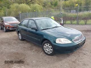 ✅ 1999 Honda Civic VP • VIN: 2HGEJ6619XH528858 • Lot: 43426808. Listed on IAAI with 114,977 mi. Free auction sales archive from the USA and detailed vehicle history report at DreamBid. Image 1.