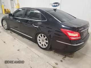 2012 Hyundai Equus Ultimate с VIN KMHGH4JH9CU045255, выставлен на аукционе Copart как лот 80279545 с пробегом 127 355 миль миль и Чистый • Clean title. История ставок и продаж доступна на DreamBid. Изображение 2.