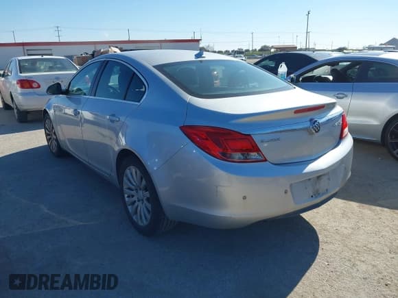 ✅ 2011 Buick Regal CXL RL3 • VIN: W04GR5ECXB1001961 • Lot: 41638527. Listed on IAAI with 162,440 mi. Free auction sales archive from the USA and detailed vehicle history report at DreamBid. Image 3.