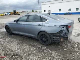 2015 Hyundai Genesis 3.8L z VIN KMHGN4JE8FU062244, wystawiony jako Copart lot #52596394 z przebiegiem 132 513 mil mil oraz Szkoda całkowita • Salvage title. Historia ofert i sprzedaży dostępna na DreamBid. Obrazek 2.