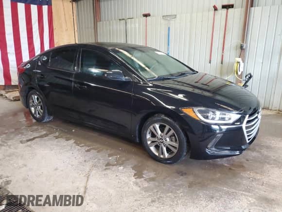 2018 Hyundai Elantra SEL with VIN 5NPD84LF5JH365456, listed as a Copart auction lot 63380395 with 37,730 mi miles and Salvage title. Bid and sale history available at DreamBid. Image 4.