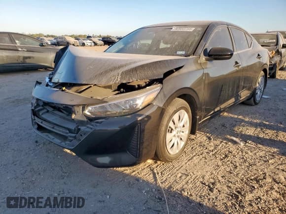 ✅ 2024 Nissan Sentra S • VIN: 3N1AB8BV6RY357551 • Lot: 92880785. Listed on Copart with Not provided. Free auction sales archive from the USA and detailed vehicle history report at DreamBid. Image 1.