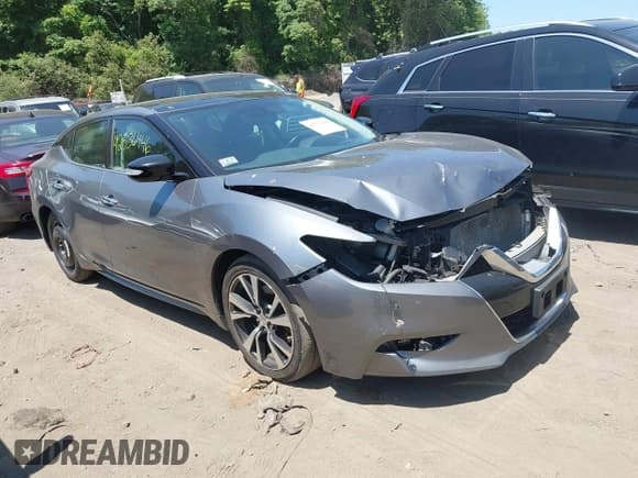 ✅ 2016 Nissan Maxima SV • VIN: 1N4AA6AP0GC392735 • Lot: 42536446. Listed on IAAI with 126,965 mi. Free auction sales archive from the USA and detailed vehicle history report at DreamBid. Image 1.