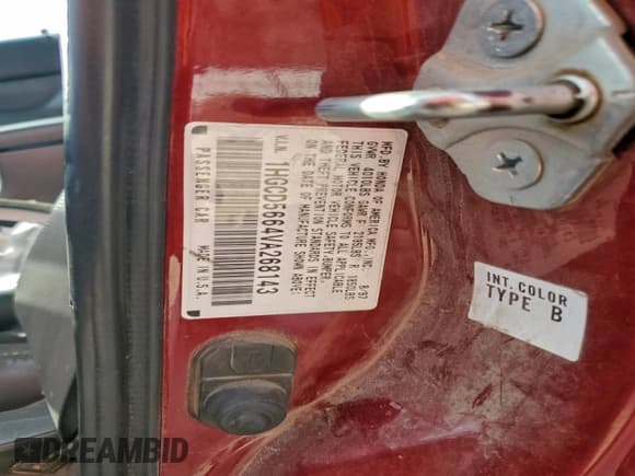 ✅ 1997 Honda Accord EX • VIN: 1HGCD5664VA268143 • Лот: 94252235. Опубликован ранее на Copart с пробегом 144 345 миль. Бесплатный доступ к архиву аукционных продаж из США и подробный отчёт об истории автомобиля на DreamBid. Изображение 13.