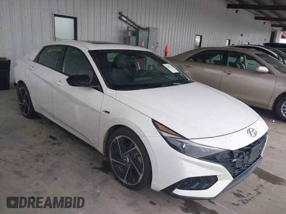 2023 Hyundai Elantra N Line с VIN KMHLR4AF4PU565900, выставлен на аукционе IAAI как лот 42655642 с пробегом 66 644 миль миль и . История ставок и продаж доступна на DreamBid. Изображение 1.