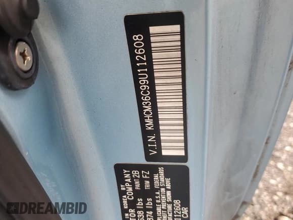 ✅ 2009 Hyundai Accent Auto GS • VIN: KMHCM36C99U112608 • Lot: 92350775. Wystawiony na Copart z przebiegiem 88 183 mil. Bezpłatny archiwum sprzedaży aukcyjnych z USA i szczegółowy raport historii pojazdu na DreamBid. Zdjęcie 12.