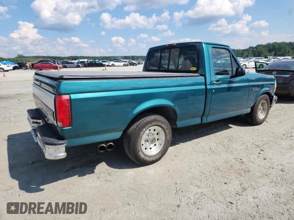 ✅ 1996 Ford F-150 • VIN: 1FTEF15N6TLB94759 • Lot: 63033095. Listed on Copart with 237,468 mi. Free auction sales archive from the USA and detailed vehicle history report at DreamBid. Image 3.