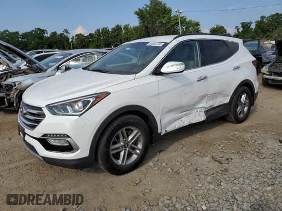 ✅ 2018 Hyundai Santa Fe 2.4L • VIN: 5XYZUDLBXJG542329 • Лот: 58935704. Опубликован ранее на Copart с пробегом 74 544 миль. Бесплатный доступ к архиву аукционных продаж из США и подробный отчёт об истории автомобиля на DreamBid. Изображение 1.