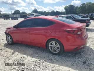 2020 Hyundai Elantra SEL with VIN 5NPD84LF2LH609325, listed as a Copart auction lot 65037475 with 102,017 mi miles and Salvage title. Bid and sale history available at DreamBid. Image 2.