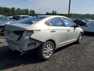 2018 Hyundai Accent SEL with VIN 3KPC24A35JE006232, listed as a Copart auction lot 66309393 with 53,702 mi miles and . Bid and sale history available at DreamBid. Image 3.