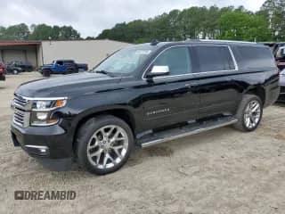 2020 Chevrolet Suburban Premier z VIN 1GNSKJKC4LR289875, wystawiony jako Copart lot #60073265 z przebiegiem 104 229 mil mil oraz Szkoda całkowita • Salvage title. Historia ofert i sprzedaży dostępna na DreamBid. Obrazek 1.