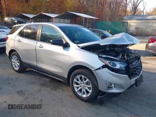 ✅ 2021 Chevrolet Equinox LS • VIN: 3GNAXSEV3MS161254 • Lot: 43621600. Listed on IAAI with 74,452 mi. Free auction sales archive from the USA and detailed vehicle history report at DreamBid. Image 1.