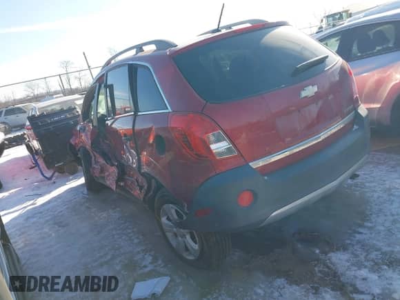 2015 Chevrolet Captiva Sport LS with VIN 3GNAL2EK9FS523348, listed as a IAAI auction lot 41346965 with Not provided miles and . Bid and sale history available at DreamBid. Image 3.