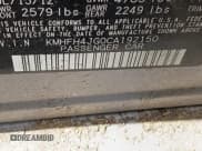 ✅ 2012 Hyundai Azera • VIN: KMHFH4JG0CA192150 • Lot: 43490945. Listed on IAAI with 265,598 mi. Free auction sales archive from the USA and detailed vehicle history report at DreamBid. Image 9.