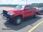 ✅ 2022 Toyota Tacoma SR • VIN: 3TYSX5EN1NT014391 • Lot: 42470136. Listed on IAAI with 31,720 mi. Free auction sales archive from the USA and detailed vehicle history report at DreamBid. Image 2.