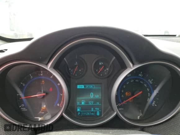 2015 Chevrolet Cruze LT with VIN 1G1PE5SB1F7254742, listed as a Copart auction lot 86182685 with 111,267 mi miles and Salvage title. Bid and sale history available at DreamBid. Image 9.