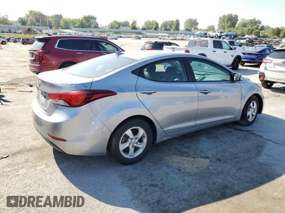 2015 Hyundai Elantra Limited with VIN 5NPDH4AE5FH640518, listed as a Copart auction lot 80728275 with 151,065 mi miles and Clean title. Bid and sale history available at DreamBid. Image 3.