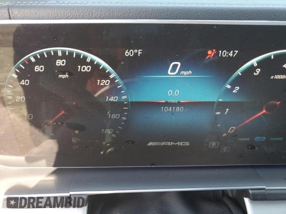 ✅ 2021 Mercedes-Benz GLE 53 AMG • VIN: 4JGFD6BB0MA311844 • Lot: 85697565. Listed on Copart with 104,180 mi. Free auction sales archive from the USA and detailed vehicle history report at DreamBid. Image 9.