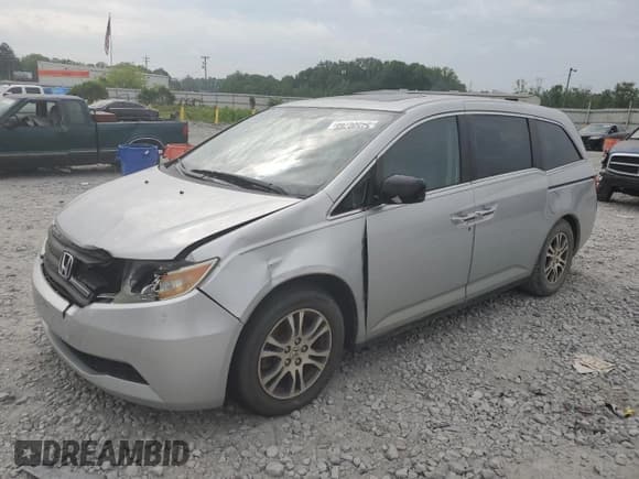 ✅ 2013 Honda Odyssey EX-L • VIN: 5FNRL5H61DB005073 • Lot: 54500765. Wystawiony na Copart z przebiegiem Nie podano. Bezpłatny archiwum sprzedaży aukcyjnych z USA i szczegółowy raport historii pojazdu na DreamBid. Zdjęcie 1.