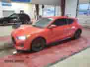 2019 Hyundai Veloster Turbo z VIN KMHTH6AB9KU015130, wystawiony jako Copart lot #88855185 z przebiegiem 97 021 mil mil oraz Szkoda całkowita • Salvage title. Historia ofert i sprzedaży dostępna na DreamBid. Obrazek 1.