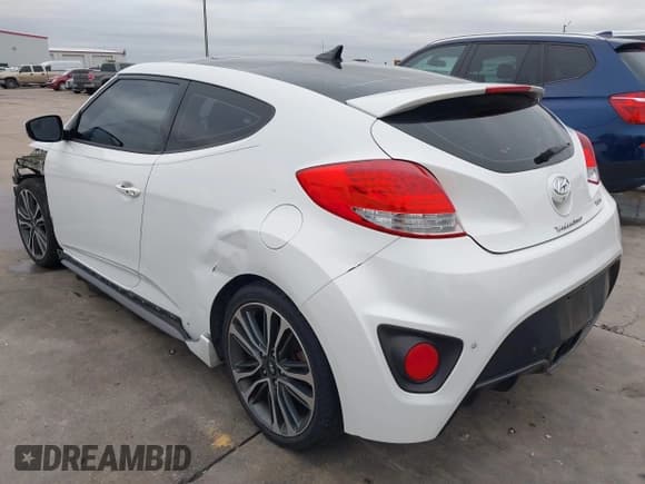 ✅ 2016 Hyundai Veloster Turbo • VIN: KMHTC6AE4GU294163 • Lot: 41493073. Wystawiony na IAAI z przebiegiem 48 701 mil. Bezpłatny archiwum sprzedaży aukcyjnych z USA i szczegółowy raport historii pojazdu na DreamBid. Zdjęcie 3.