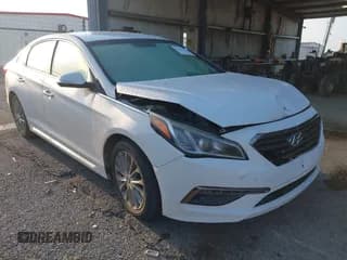 ✅ 2015 Hyundai Sonata Sport • VIN: 5NPE34AF2FH017188 • Лот: 42245755. Опубликован ранее на IAAI с пробегом 145 629 миль. Бесплатный доступ к архиву аукционных продаж из США и подробный отчёт об истории автомобиля на DreamBid. Изображение 1.