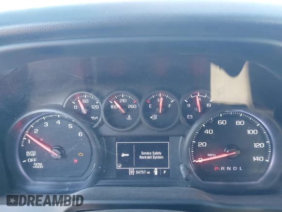 ✅ 2023 Chevrolet Silverado 1500 Work Truck • VIN: 1GCRDAEK2PZ322334 • Lot: 43499438. Wystawiony na IAAI z przebiegiem 54 757 mil. Bezpłatny archiwum sprzedaży aukcyjnych z USA i szczegółowy raport historii pojazdu na DreamBid. Zdjęcie 7.