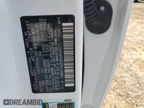 ✅ 2024 Hyundai Palisade Calligraphy • VIN: KM8R74GE6RU669371 • Лот: 74939094. Размещён на Copart с пробегом 7 901 миль миль. Получите бесплатный доступ к архиву аукционных продаж из США и посмотрите подробный отчёт об истории автомобиля на DreamBid. Изображение 14.