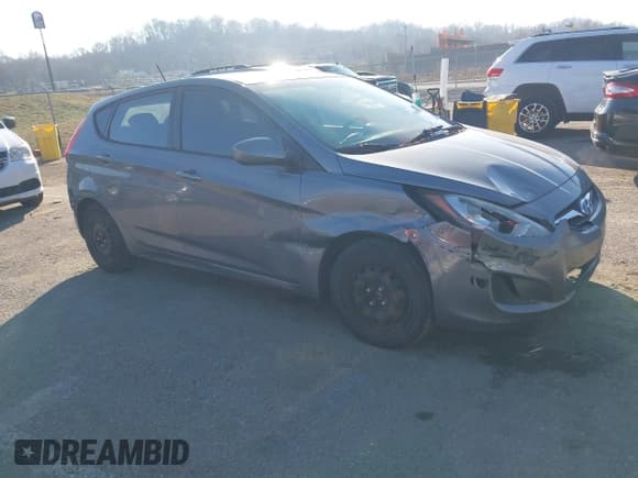 ✅ 2013 Hyundai Accent GS • VIN: KMHCT5AE1DU130214 • Lot: 43887811. Listed on IAAI with 209,643 mi. Free auction sales archive from the USA and detailed vehicle history report at DreamBid. Image 1.