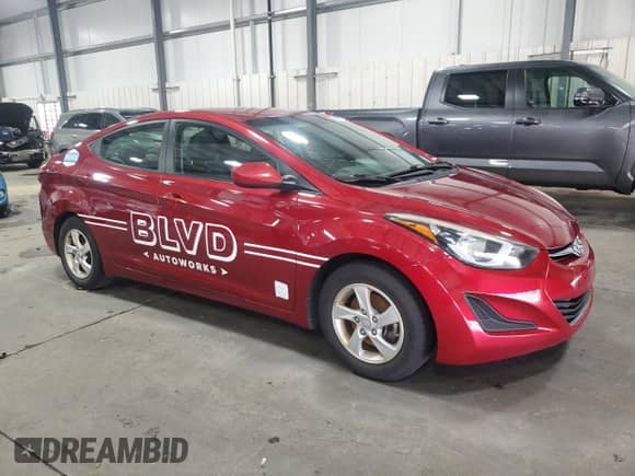 2014 Hyundai Elantra SE z VIN 5NPDH4AE1EH539653, wystawiony jako Copart lot #66948045 z przebiegiem 71 909 mil mil oraz Czysty tytuł • Clean title. Historia ofert i sprzedaży dostępna na DreamBid. Obrazek 4.