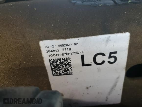 ✅ 2023 Chevrolet Silverado 2500HD LTZ • VIN: 2GC4YPEY6P1729765 • Лот: 61629025. Опубликован ранее на Copart с пробегом 23 355 миль. Бесплатный доступ к архиву аукционных продаж из США и подробный отчёт об истории автомобиля на DreamBid. Изображение 12.