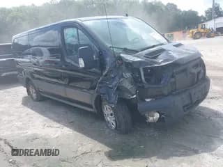 ✅ 2023 Ford Transit Cargo • VIN: 1FTYE1Y81PKA71257 • Lot: 42468254. Listed on IAAI with 68,499 mi. Free auction sales archive from the USA and detailed vehicle history report at DreamBid. Image 1.