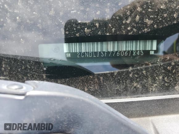 ✅ 2007 Chevrolet Equinox LS • VIN: 2CNDL13F776061843 • Лот: 50391885. Опубликован ранее на Copart с пробегом 150 033 миль. Бесплатный доступ к архиву аукционных продаж из США и подробный отчёт об истории автомобиля на DreamBid. Изображение 13.