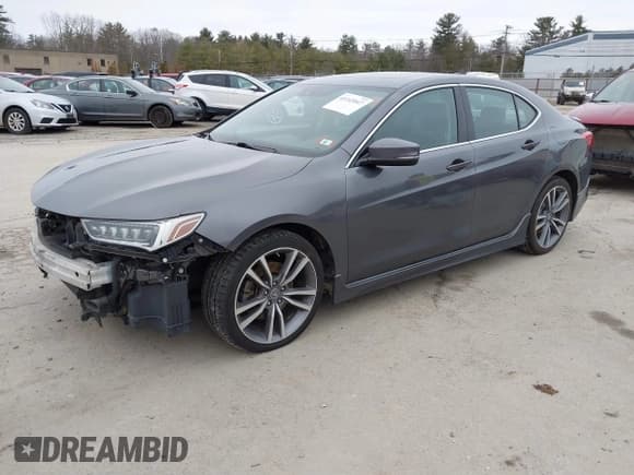 ✅ 2019 Acura TLX Technology • VIN: 19UUB3F42KA006985 • Lot: 41143047. Listed on IAAI with 124,769 mi. Free auction sales archive from the USA and detailed vehicle history report at DreamBid. Image 17.