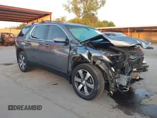✅ 2018 Chevrolet Traverse LT • VIN: 1GNERHKW1JJ182855 • Лот: 43404077. Опубликован ранее на IAAI с пробегом 77 034 миль. Бесплатный доступ к архиву аукционных продаж из США и подробный отчёт об истории автомобиля на DreamBid. Изображение 1.