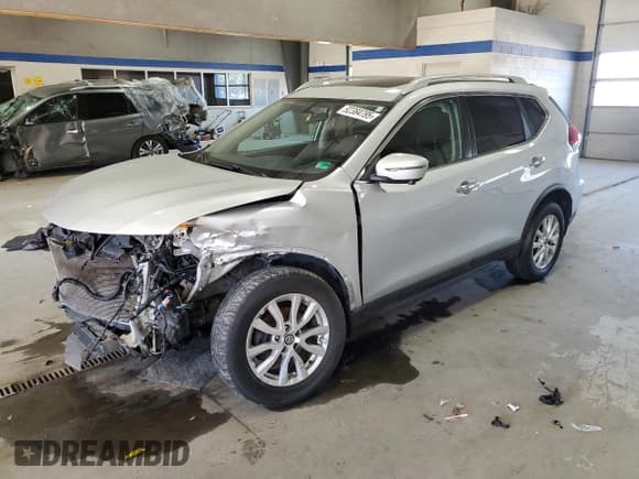 ✅ 2018 Nissan Rogue S • VIN: 5N1AT2MV1JC754131 • Lot: 92384795. Listed on Copart with Not provided. Free auction sales archive from the USA and detailed vehicle history report at DreamBid. Image 1.