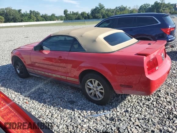 ✅ 2007 Ford Mustang Deluxe • VIN: 1ZVFT84N975296099 • Lot: 58169845. Listed on Copart with 108,251 mi. Free auction sales archive from the USA and detailed vehicle history report at DreamBid. Image 2.