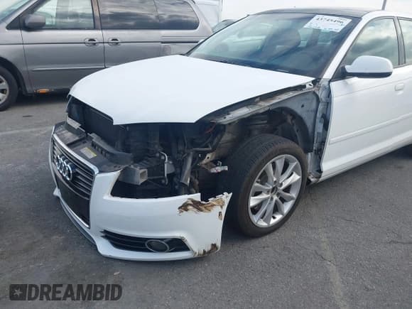 ✅ 2012 Audi A3 Premium • VIN: WAUBFAFM3CA009505 • Lot: 43745496. Listed on IAAI with 106,246 mi. Free auction sales archive from the USA and detailed vehicle history report at DreamBid. Image 6.