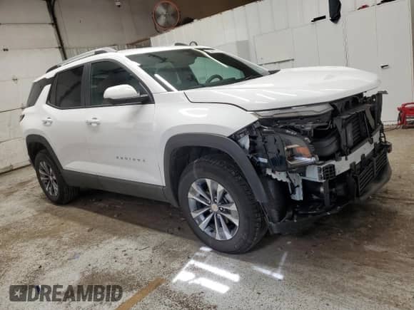 2025 Chevrolet Equinox AWD LT с VIN 3GNAXPEG0SL225627, выставлен на аукционе Copart как лот 64238945 с пробегом 9 238 миль миль и Чистый • Clean title. История ставок и продаж доступна на DreamBid. Изображение 4.