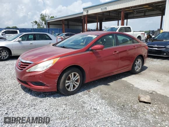 2012 Hyundai Sonata GLS with VIN 5NPEB4AC3CH417071, listed as a Copart auction lot 57846555 with Not provided miles and Clean title. Bid and sale history available at DreamBid. Image 1.