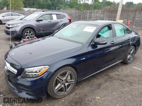 ✅ 2020 Mercedes-Benz C 43 AMG • VIN: W1KWF6EB0LR596187 • Lot: 42644855. Wystawiony na IAAI z przebiegiem 64 260 mil. Bezpłatny archiwum sprzedaży aukcyjnych z USA i szczegółowy raport historii pojazdu na DreamBid. Zdjęcie 2.