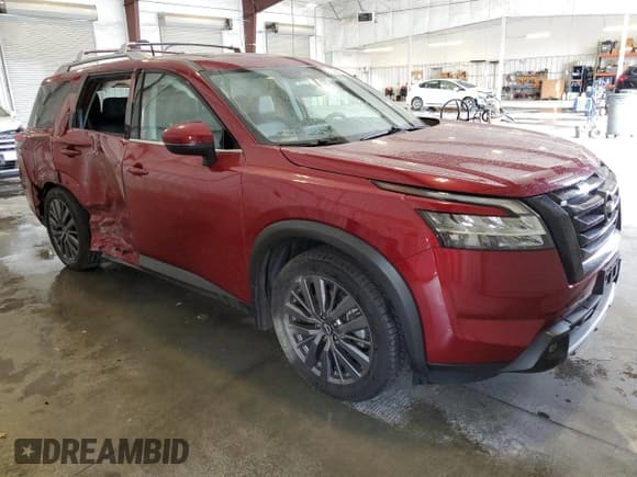 ✅ 2022 Nissan Pathfinder SL • VIN: 5N1DR3CD4NC229063 • Lot: 85858325. Listed on Copart with 76,279 mi. Free auction sales archive from the USA and detailed vehicle history report at DreamBid. Image 4.