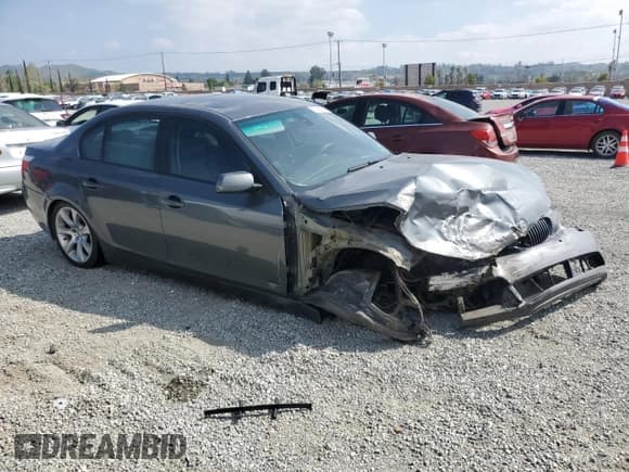 ✅ 2007 BMW 5 Series 550i • VIN: WBANB53507CP03981 • Lot: 50987905. Listed on Copart with 163,247 mi. Free auction sales archive from the USA and detailed vehicle history report at DreamBid. Image 4.