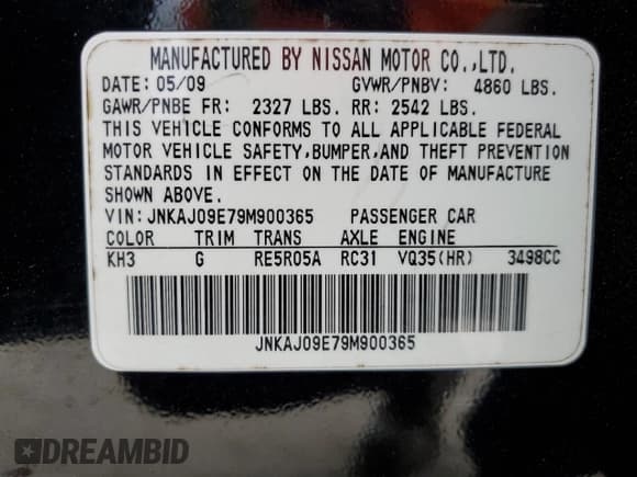 ✅ 2009 Infiniti EX Journey • VIN: JNKAJ09E79M900365 • Lot: 43980845. Wystawiony na Copart z przebiegiem 198 499 mil. Bezpłatny archiwum sprzedaży aukcyjnych z USA i szczegółowy raport historii pojazdu na DreamBid. Zdjęcie 15.