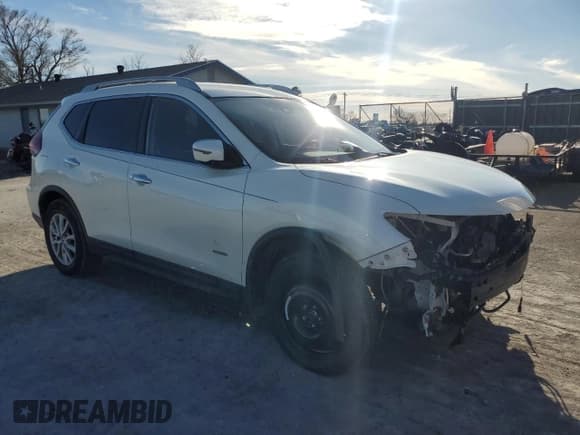 ✅ 2019 Nissan Rogue SV Hybrid • VIN: 5N1ET2MT7KC719224 • Лот: 47967255. Опубликован ранее на Copart с пробегом 81 917 миль. Бесплатный доступ к архиву аукционных продаж из США и подробный отчёт об истории автомобиля на DreamBid. Изображение 4.