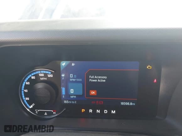 ✅ 2022 Ford Bronco • VIN: 1FMDE5CH0NLB67106 • Lot: 43079972. Listed on IAAI with 18,598 mi. Free auction sales archive from the USA and detailed vehicle history report at DreamBid. Image 7.