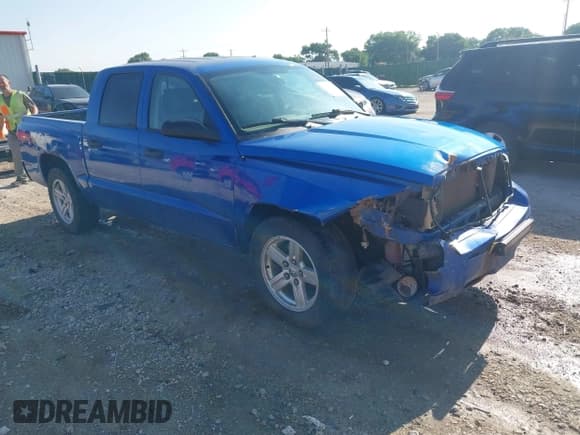 ✅ 2007 Dodge Dakota ST • VIN: 1D7HW28K37S269052 • Лот: 42388791. Опубликован ранее на IAAI с пробегом 138 799 миль. Бесплатный доступ к архиву аукционных продаж из США и подробный отчёт об истории автомобиля на DreamBid. Изображение 1.